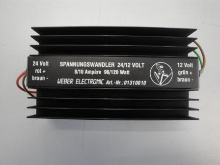 Spannungswandler Weber Electronic 24/12 Volt