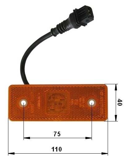 Feu de position latéral    LED