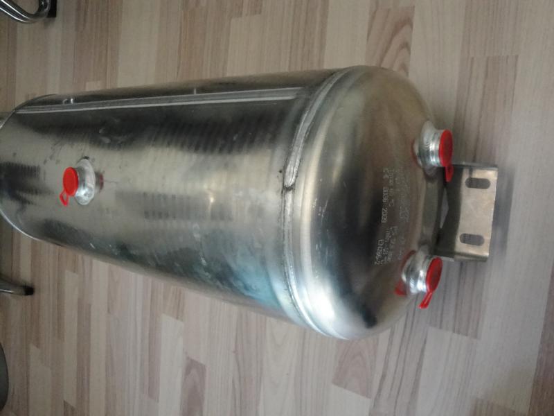 Luftkessel 40 Liter Alu Euro