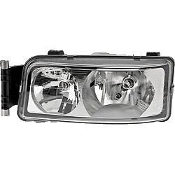 Scheinwerfer H7 + H7 mit Tagfahrlicht, links