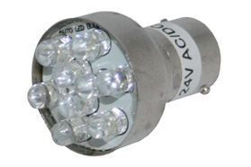 Glühlampe LED 24V Weiss/19