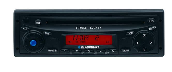 Radio Blaupunkt Coach CRD 41 In Austausch