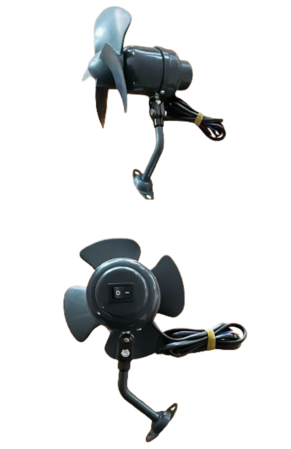 Lüfter 24 V Schwarz