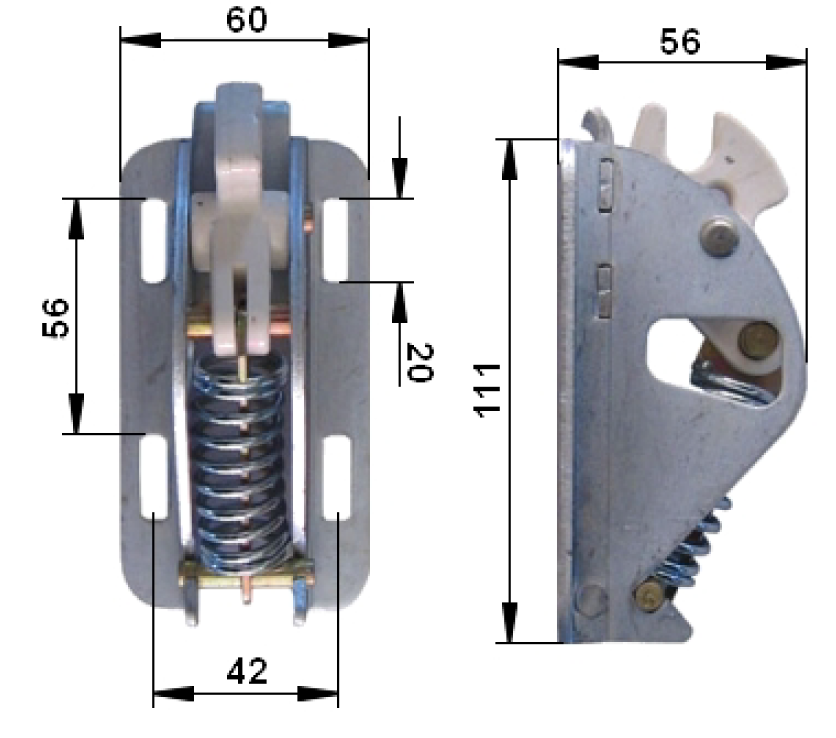 Aufreissschloss gross 120N