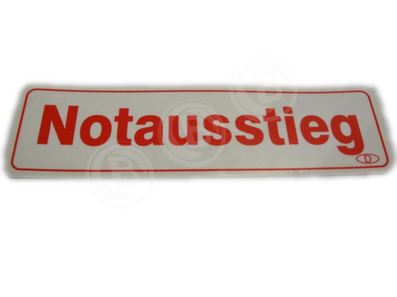 Notausstieg Gross