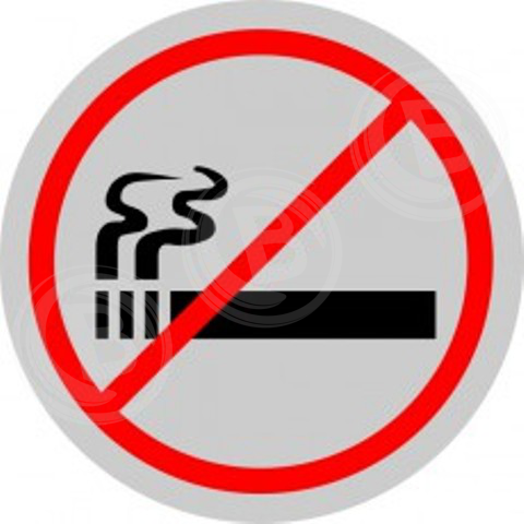 Symbol Aufkleber Rauchverbot
