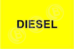 Symbolkleber Diesel