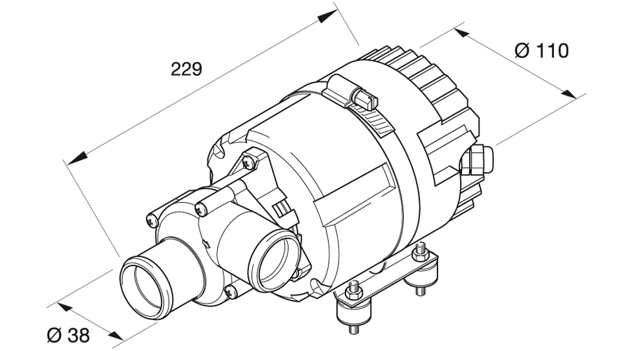 Umwälzpumpe Flowtronic 6000lt