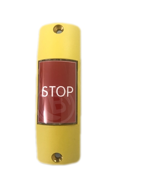 STOP Taster Gelb