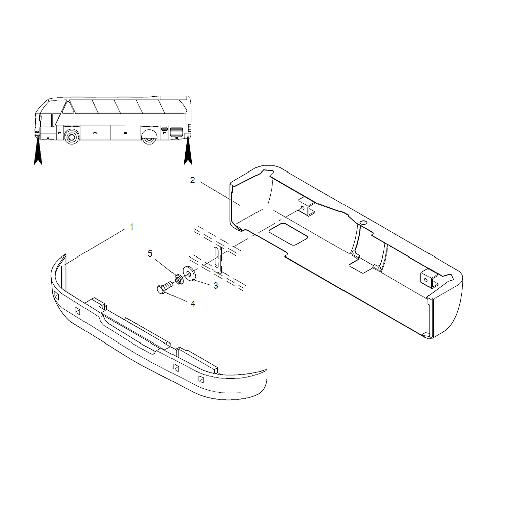 Stossstange hinten Starliner 