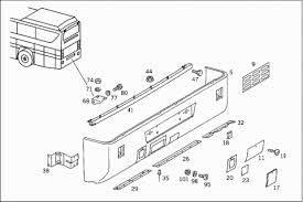 Stossstange Hinten MB O350 Euro 3