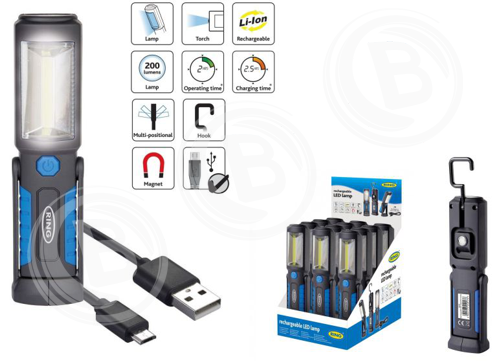 LED Multifunktions-Taschenlampe Media