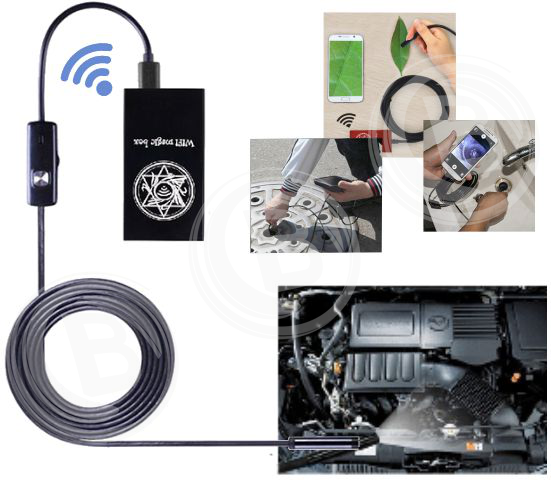 ATTAKK WI FI Endoscope 6LED