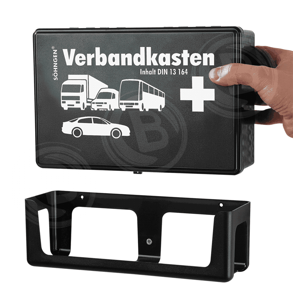 KFZ-Verbandkasten mit Halter