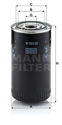 Ölfilter MANN W950/39