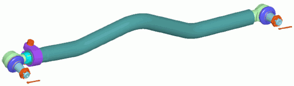 Lenkstange 1042mm