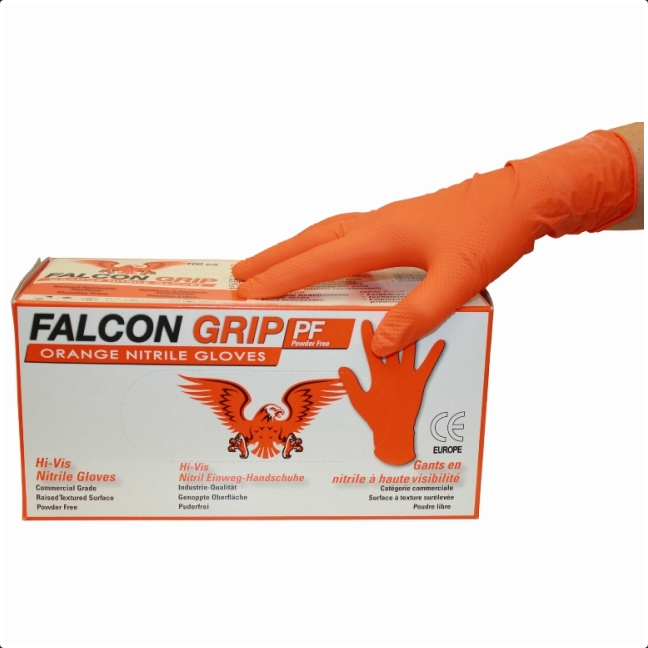 Einweg-Nitrilhandschuh Falcon Grip 