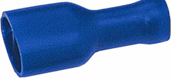Flachsteckhülsen blau DIN/ISO 46245