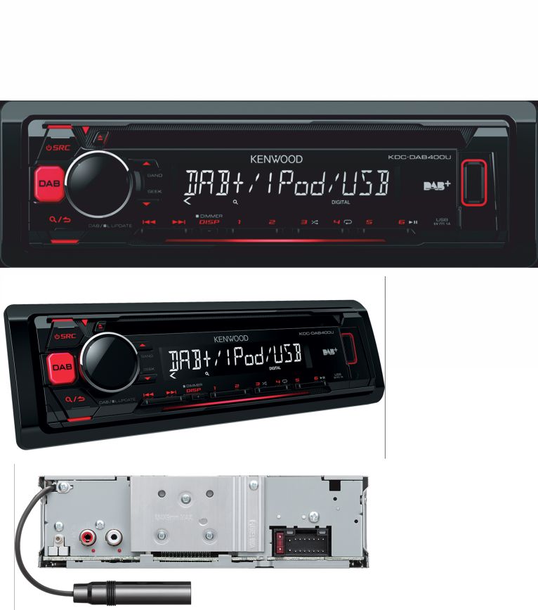 KDC-DAB400U Kenwood Radio