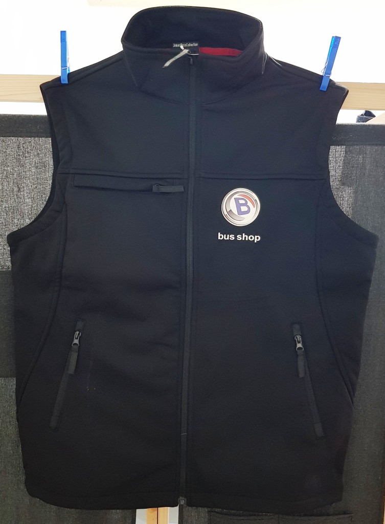 TG. XL / GILET ASPEN NERO 100% POL. 