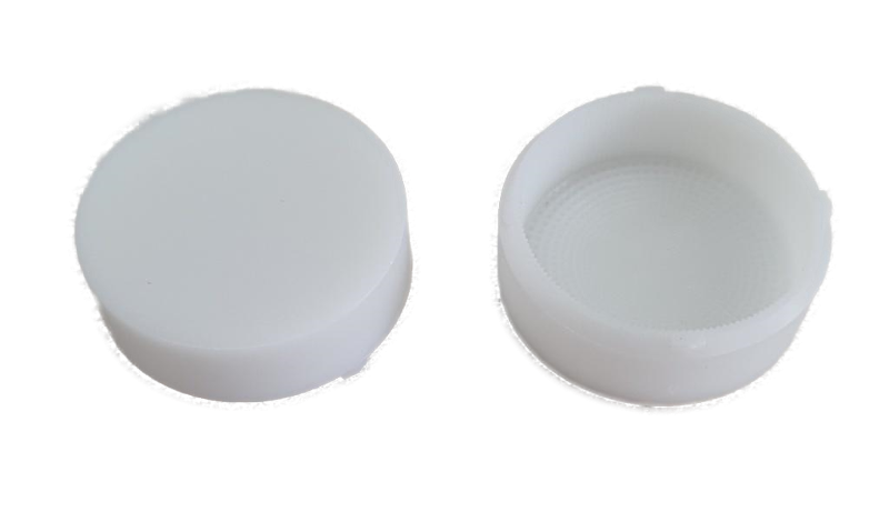 Marking Cap White Raised D29 Pla