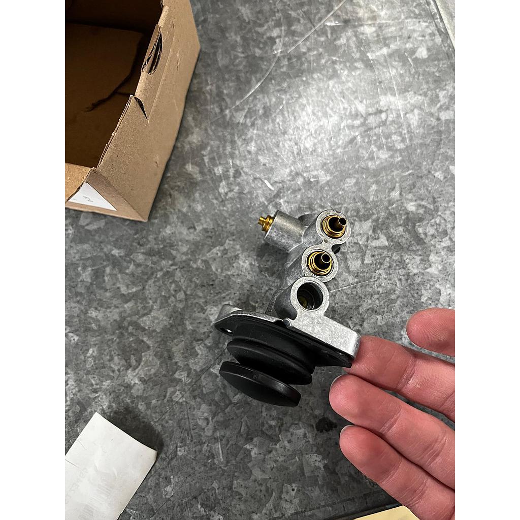 Sperrventil-Fussbetätigung