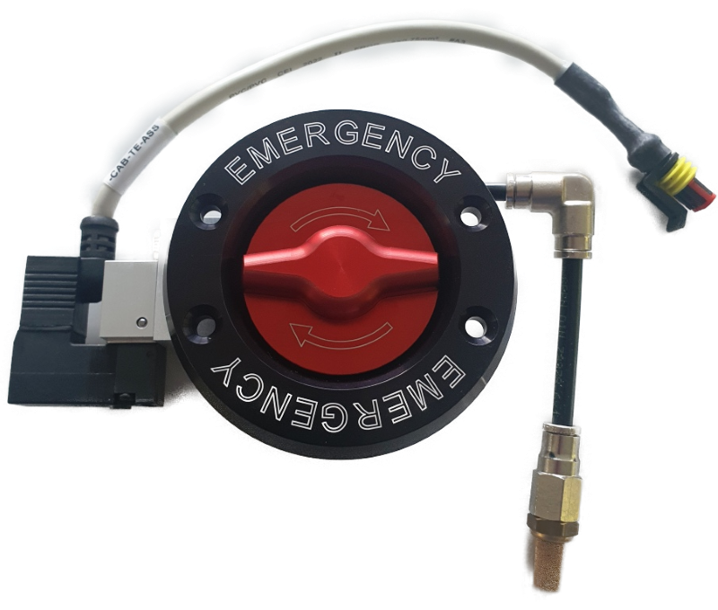 Emergency stopcock multi-port valve VANHOOL