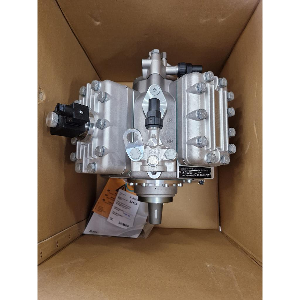 Compressore Bock a 4 cilindri FKX40-655K1 (con controllo di potenza)