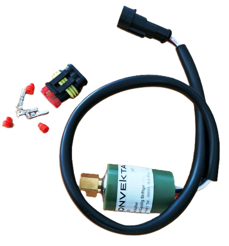 High pressure switch Pressostat HP 3 cable internal thread 