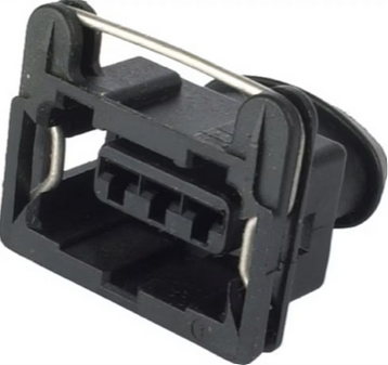 Socket housing, 3-pin, code I, blade receptacle