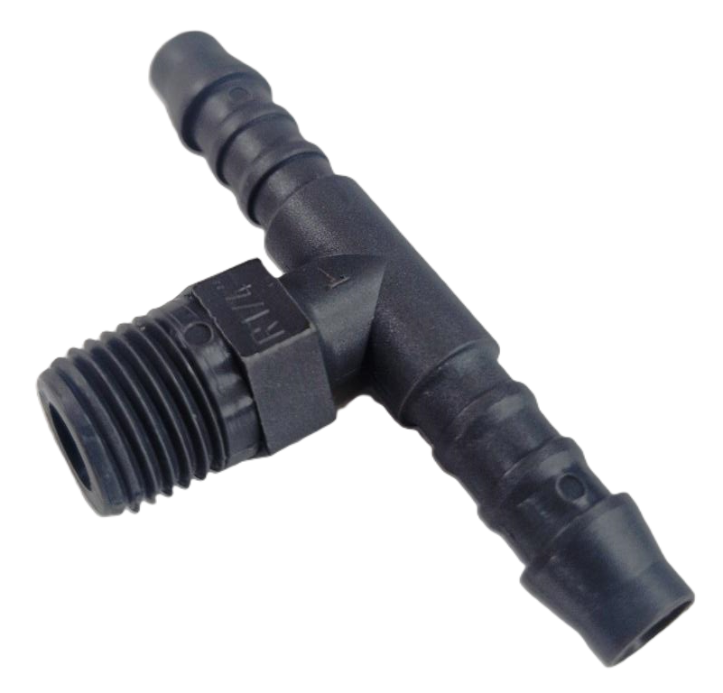 Stutzen T-Stück TES8/R1/4"